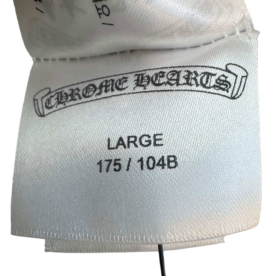 Chrome Hearts White Richard Stark flipping-off Tank-top