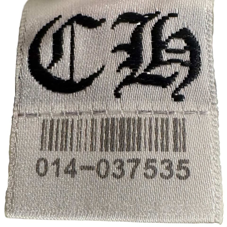 Chrome Hearts Vintage White Thermal With Plus cross print
