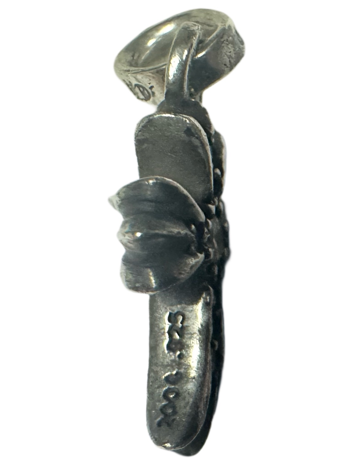 Chrome Hearts Pave Set Natural Diamond Babyfat pendant