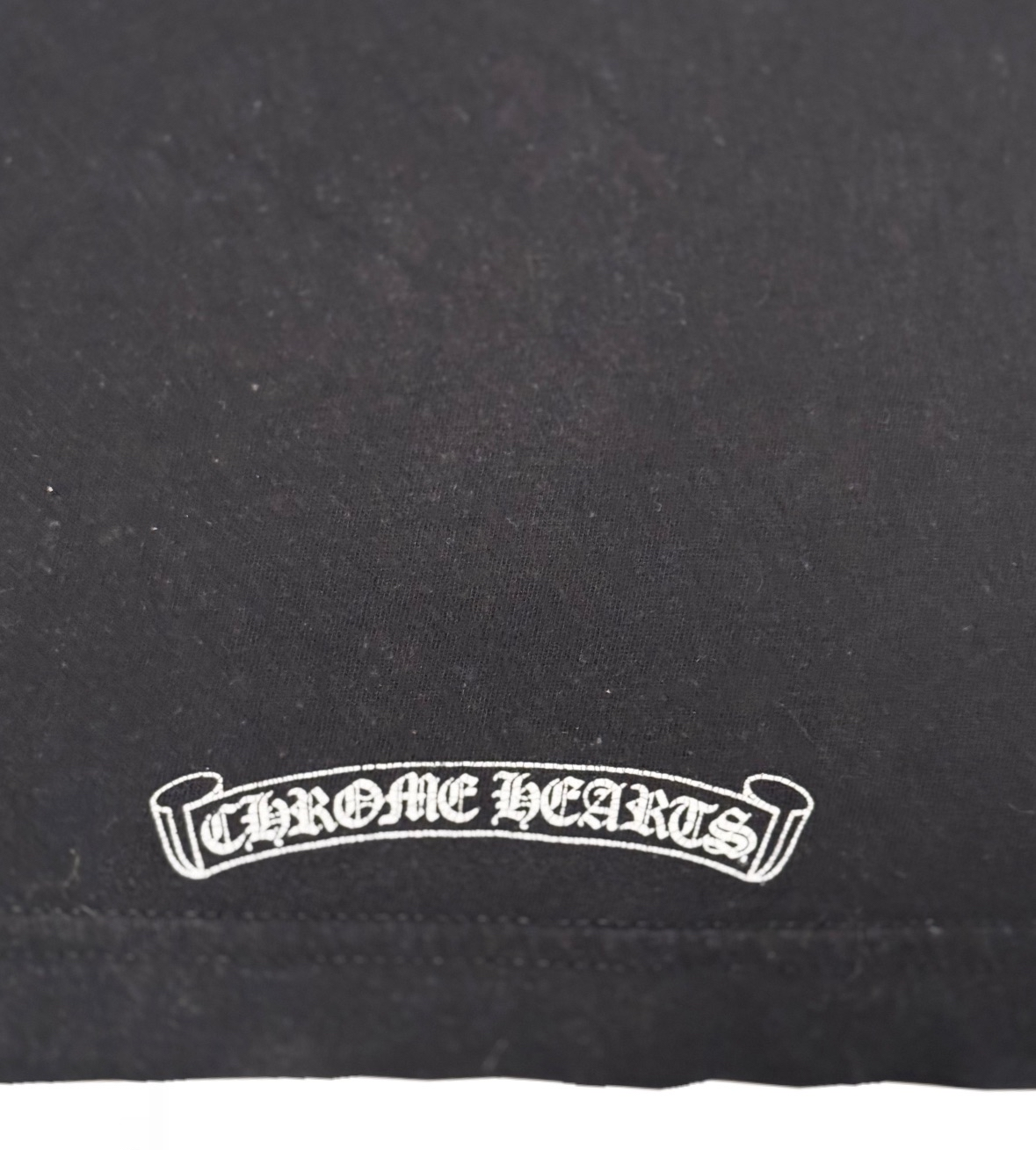 Chrome Hearts Black/White Neck Letter Long sleeve shirt