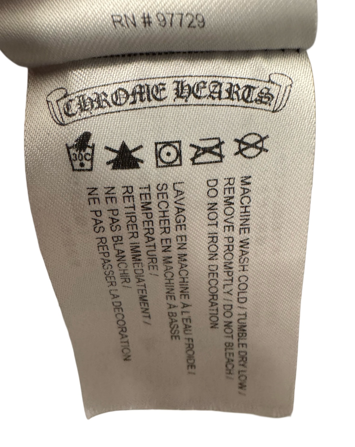 Chrome Hearts Black/Lime Eyechart with Floral Long sleeve shirt