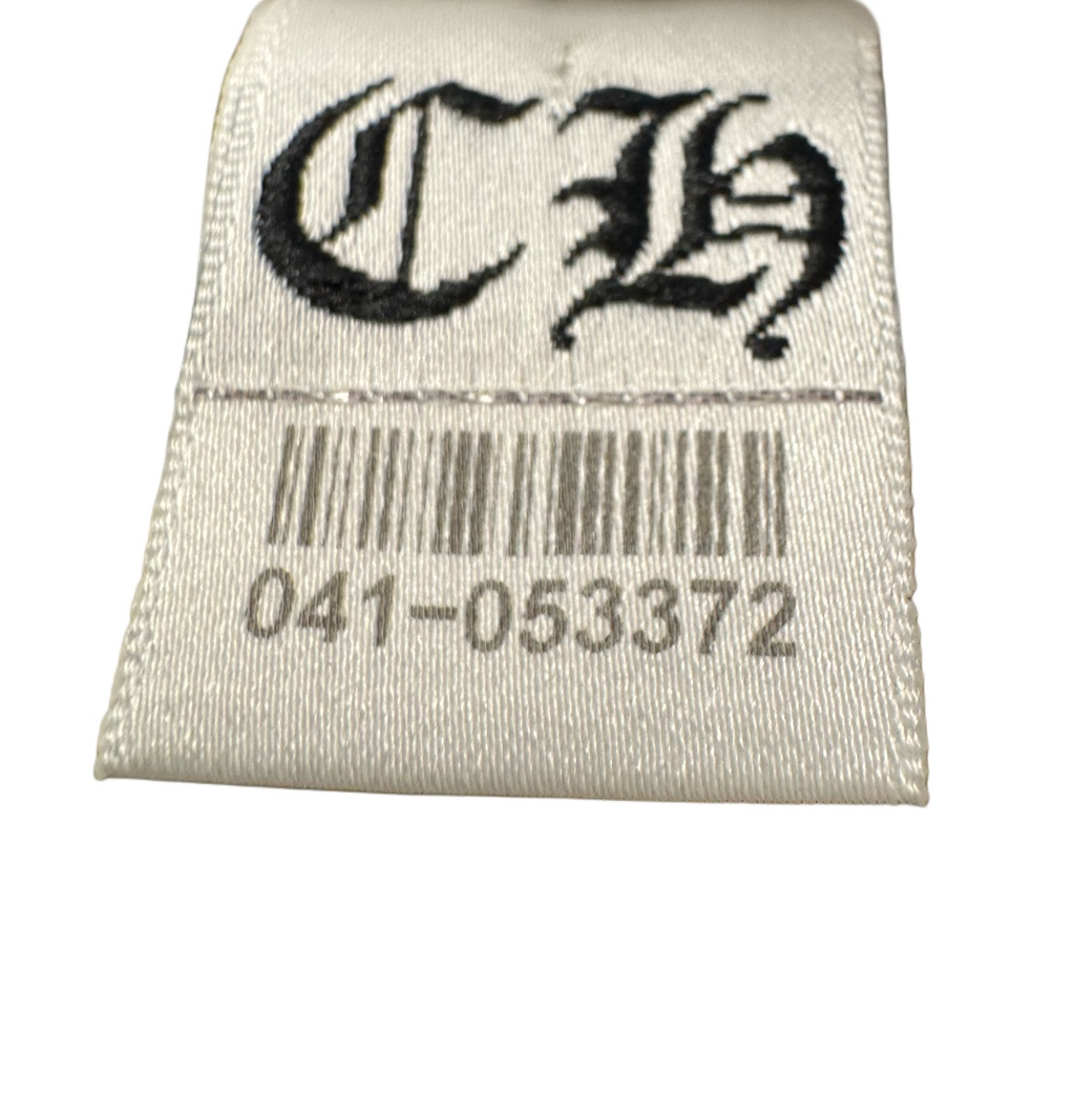 Chrome Hearts White T-bar/Cross Tank top