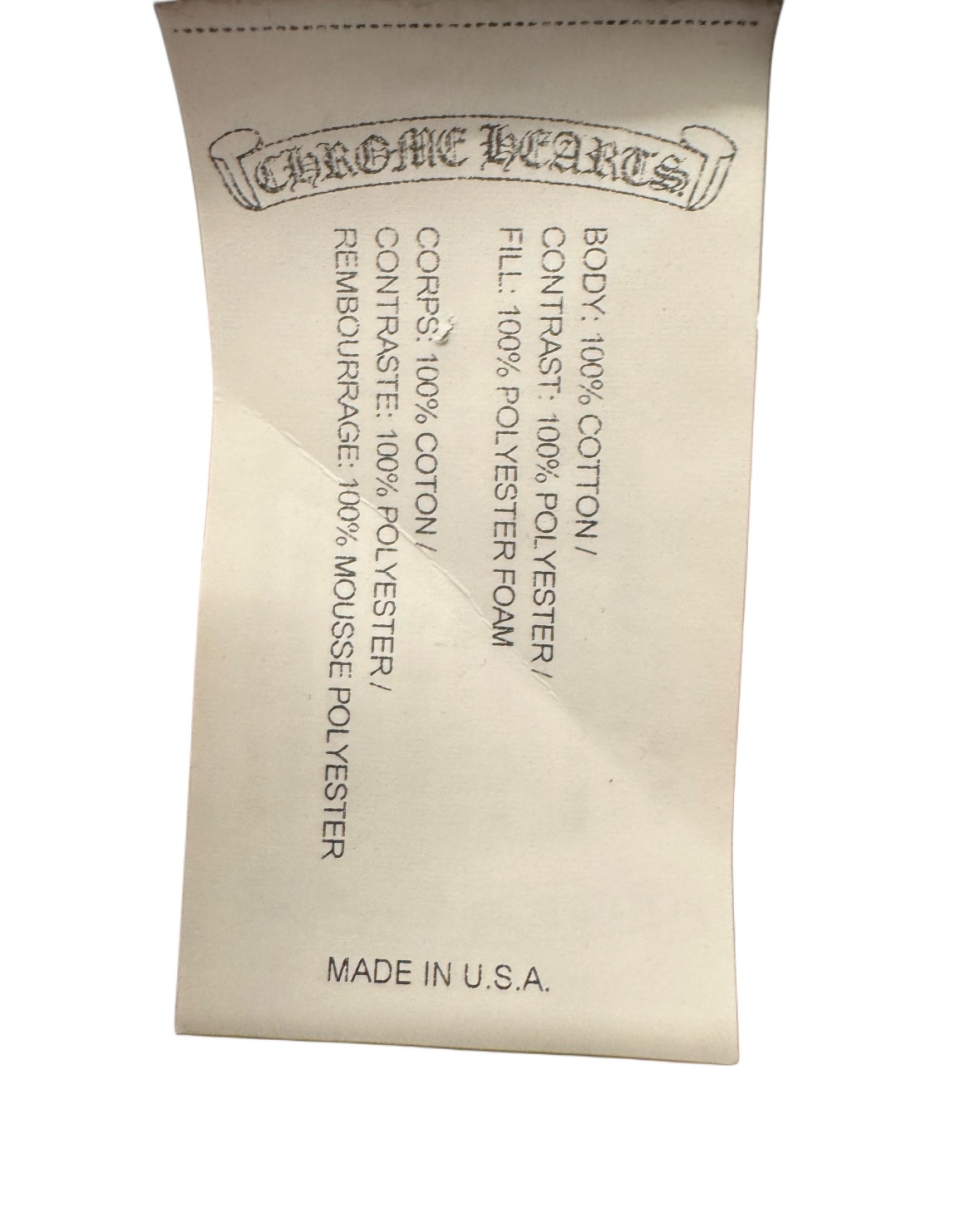 Chrome Hearts Camo "FUCK" trucker hat