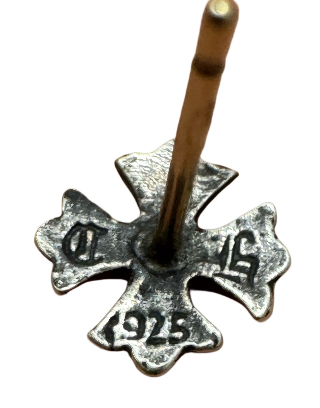 Chrome Hearts Silver Plus earring