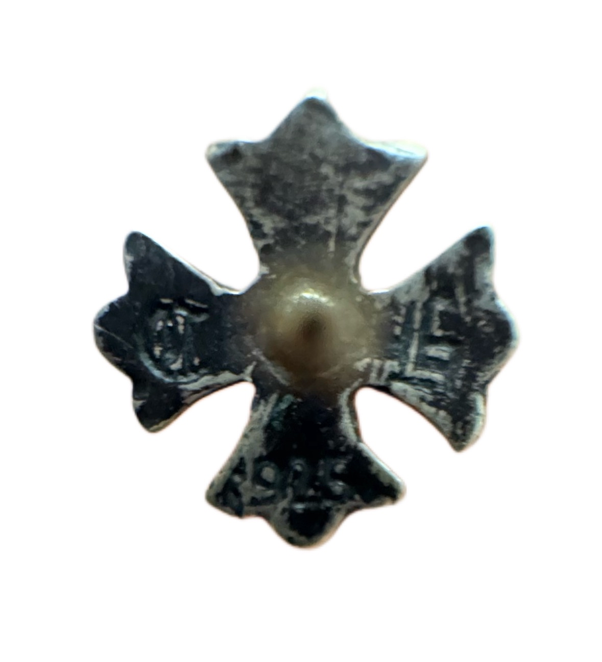 Chrome Hearts Silver Plus earring