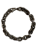 Chrome Hearts Large Paperchain Bracelet with Lobster Clasp 8IN