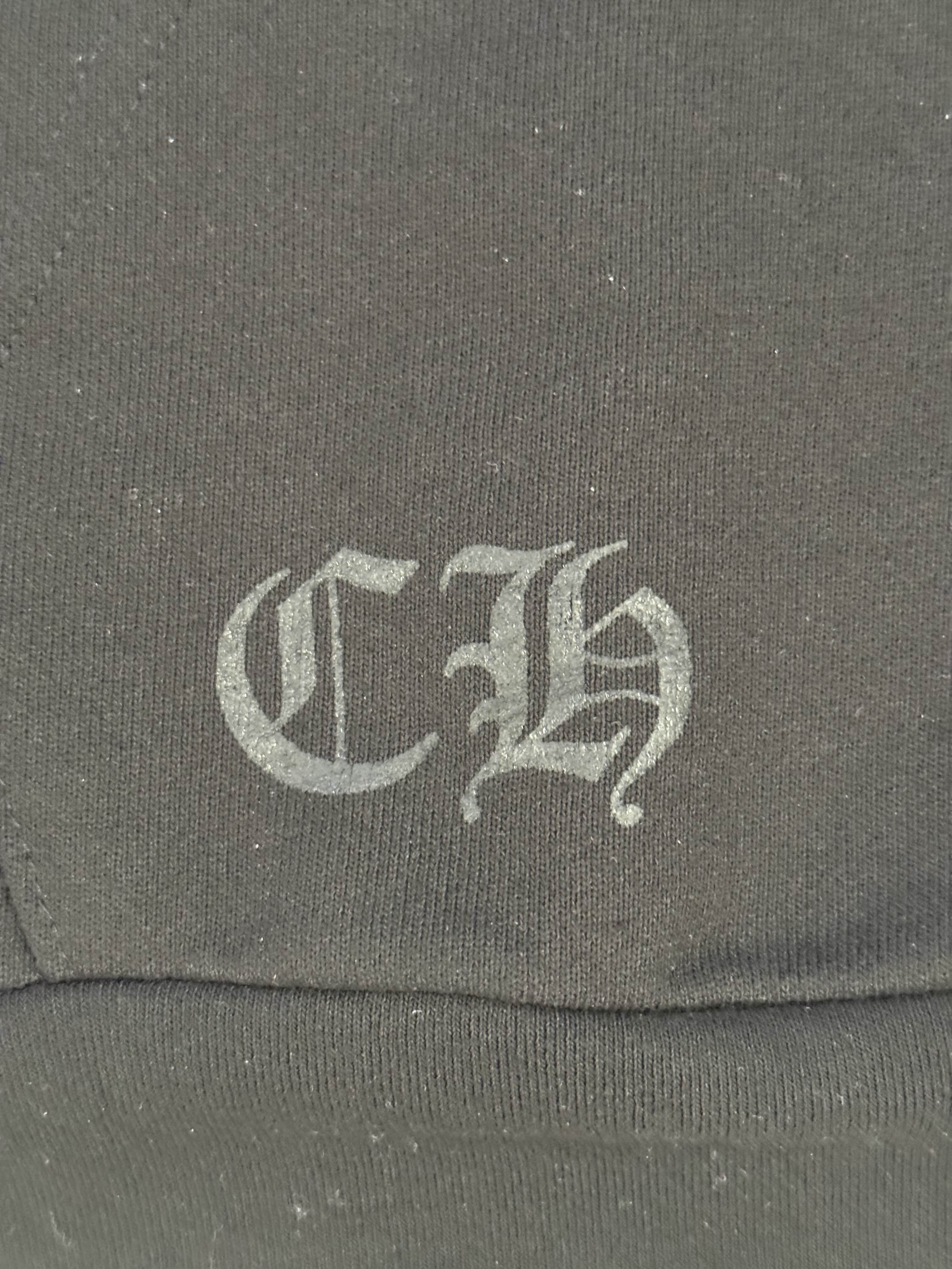 Chrome Hearts Exclusive F&F Black Matty boy Zip-up with White thermal inline