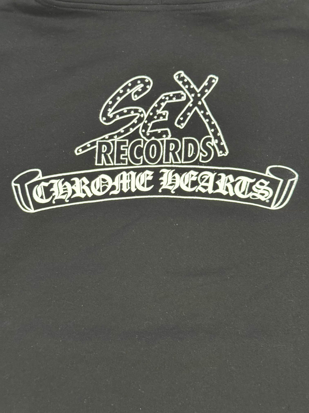 Chrome Hearts Exclusive F&F Black Matty boy Zip-up with White thermal inline