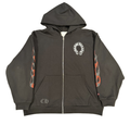 Chrome Hearts Exclusive F&F Black Matty boy Zip-up with White thermal inline