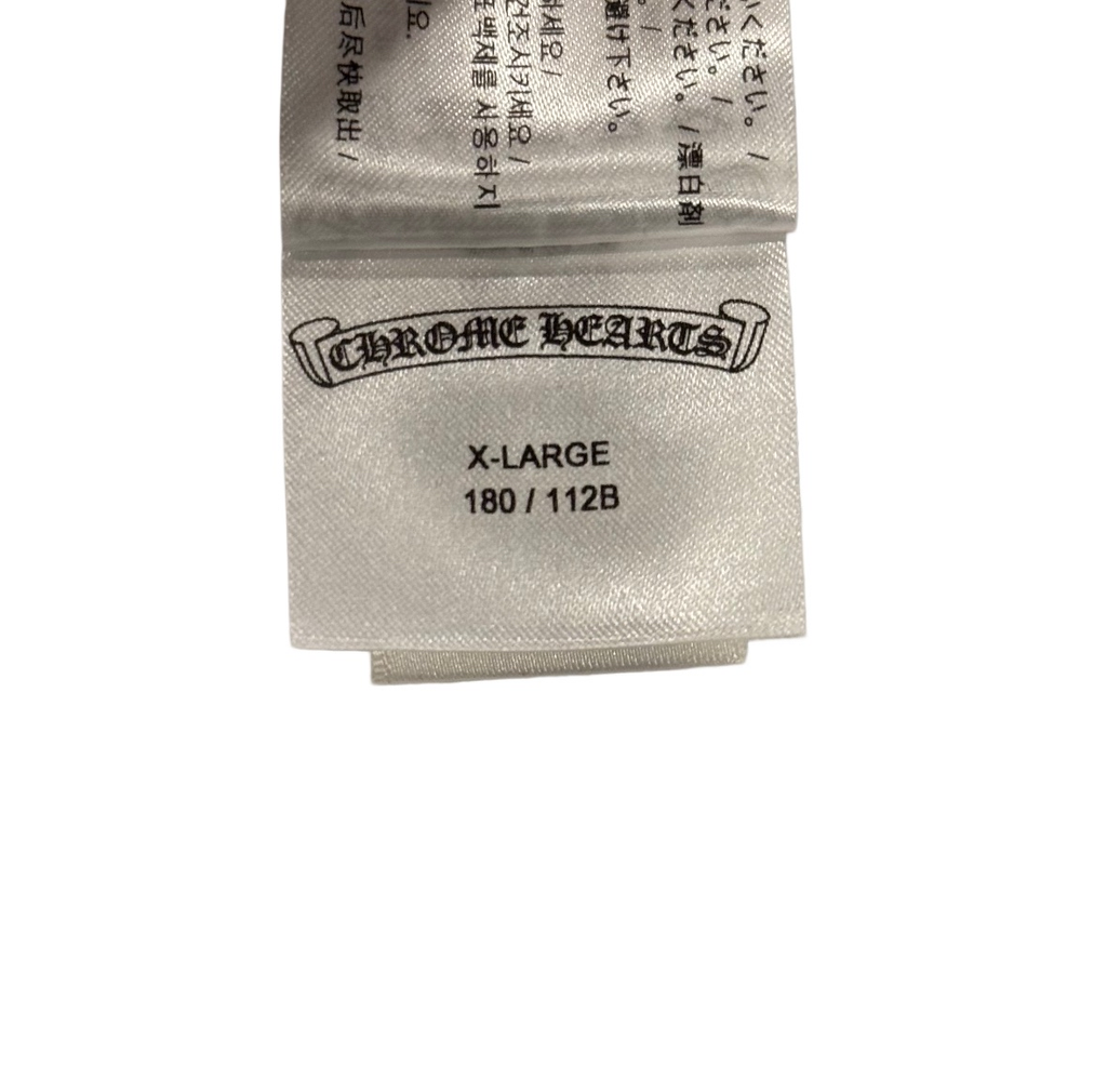 Chrome Hearts Exclusive F&F Black Matty boy Zip-up with White thermal inline