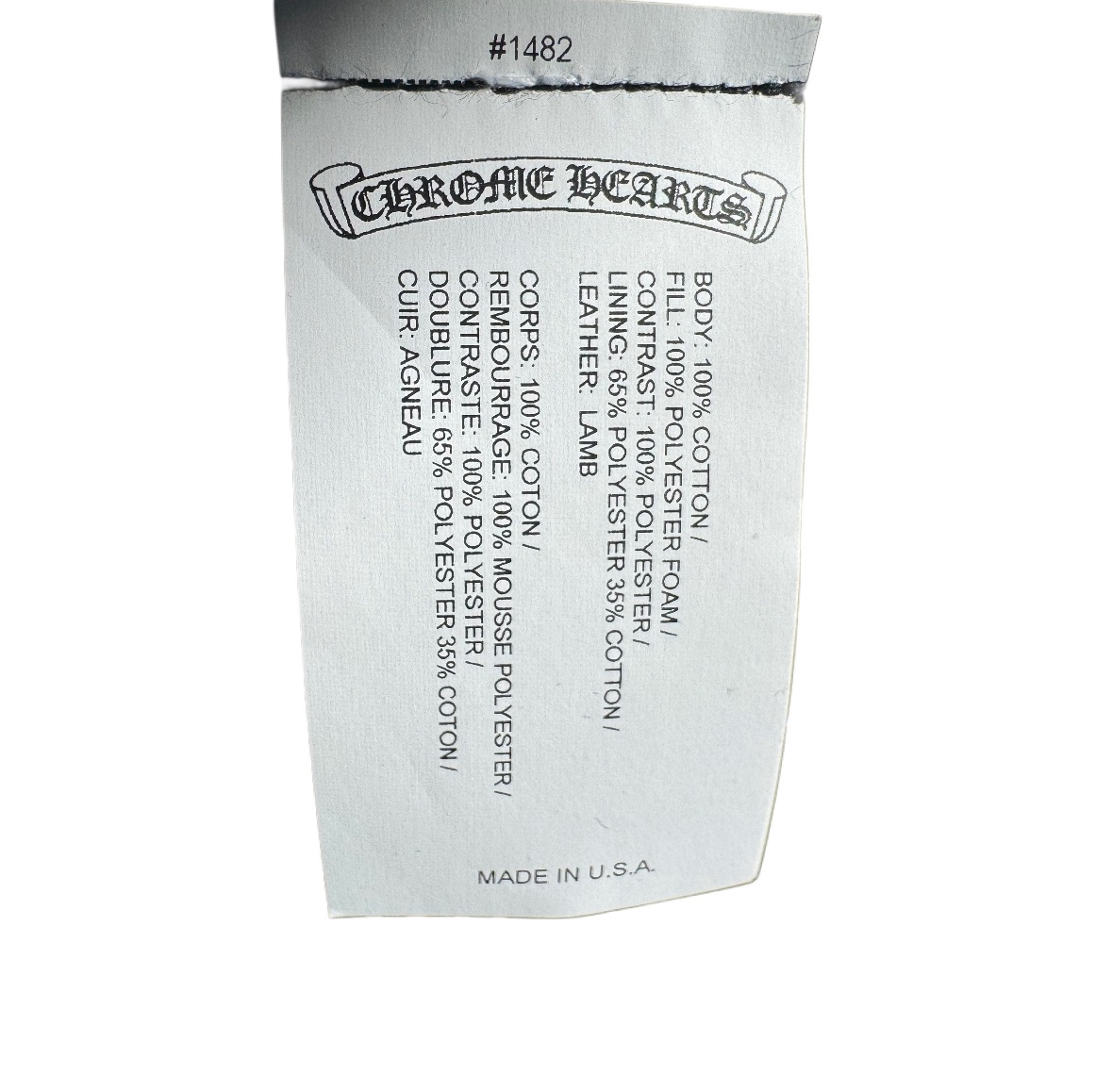 Chrome Hearts Black Cemetery Cross Patch on Black Trucker Hat