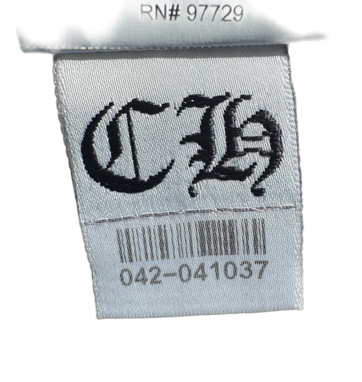 Chrome Hearts Black Cemetery Cross Patch on Black Trucker Hat