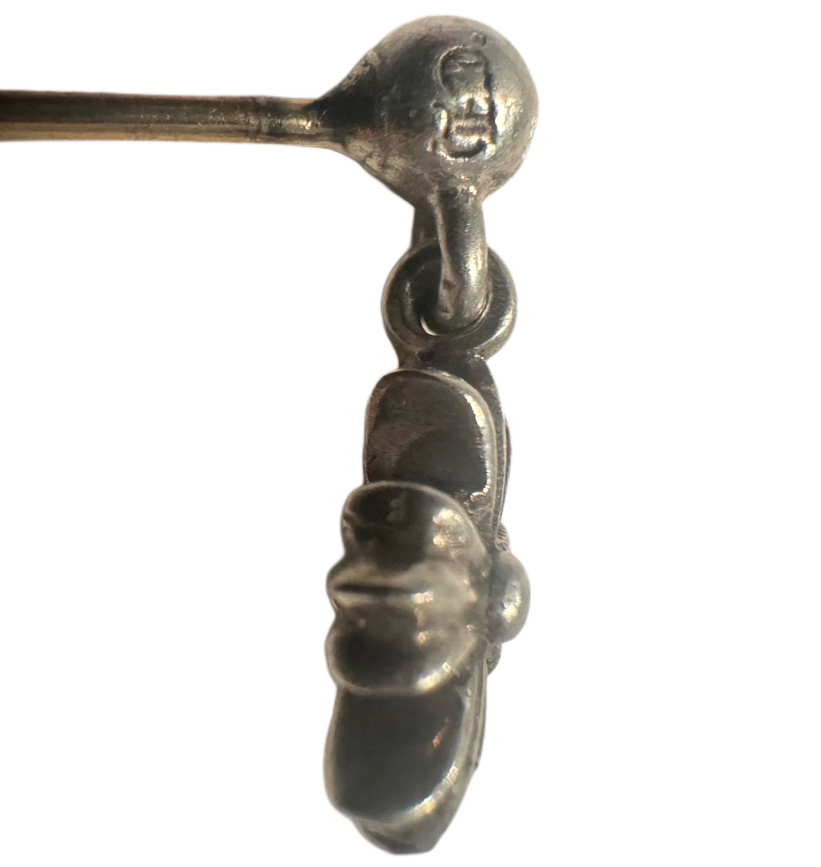 Chrome hearts Tiny E Cross Single Drop Earring SET