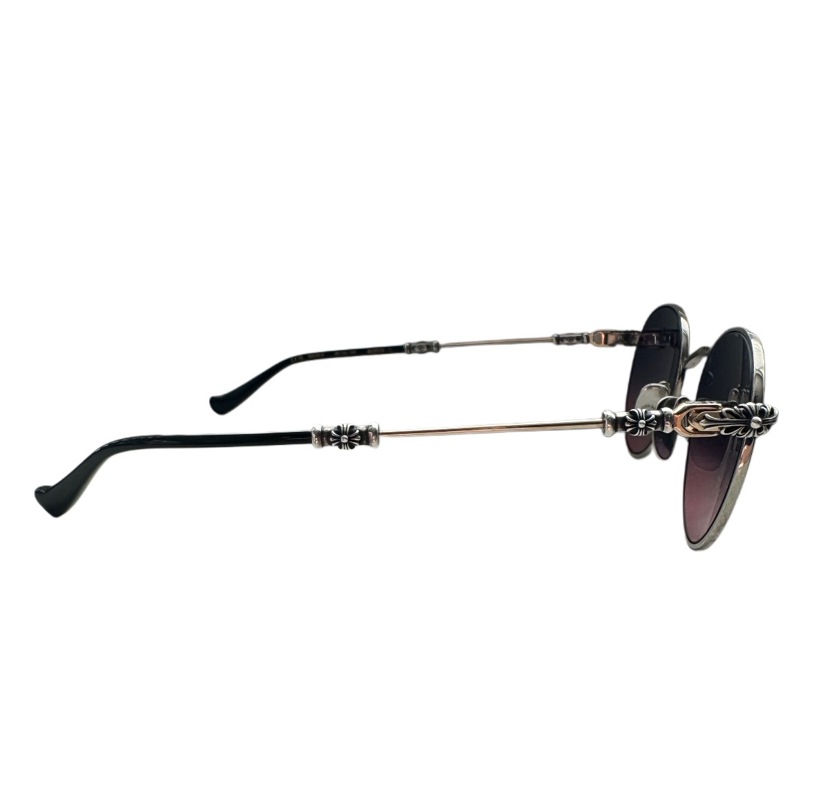 Chrome Hearts 18k Gold Plated and Sterling Silver Bubba-A Glasses