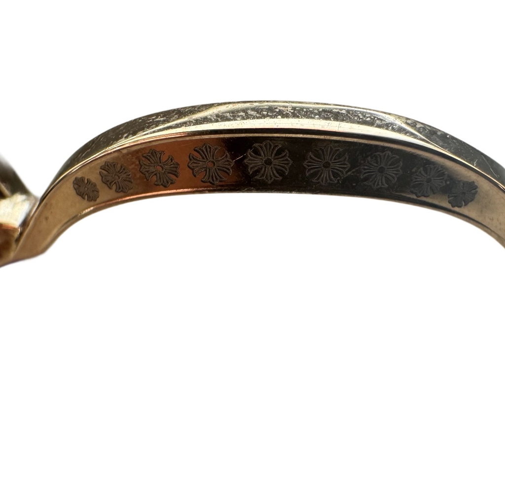 Chrome Hearts 18k Gold Plated and Sterling Silver Bubba-A Glasses