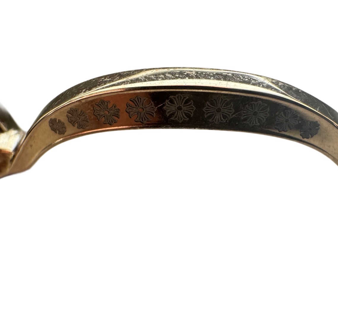 Chrome Hearts 18k Gold Plated and Sterling Silver Bubba-A Glasses