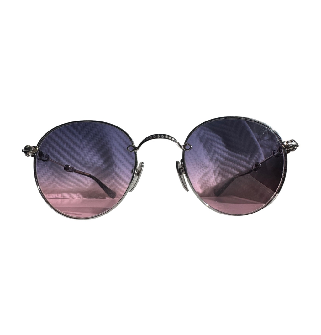 Chrome Hearts 18k Gold Plated and Sterling Silver Bubba-A Glasses