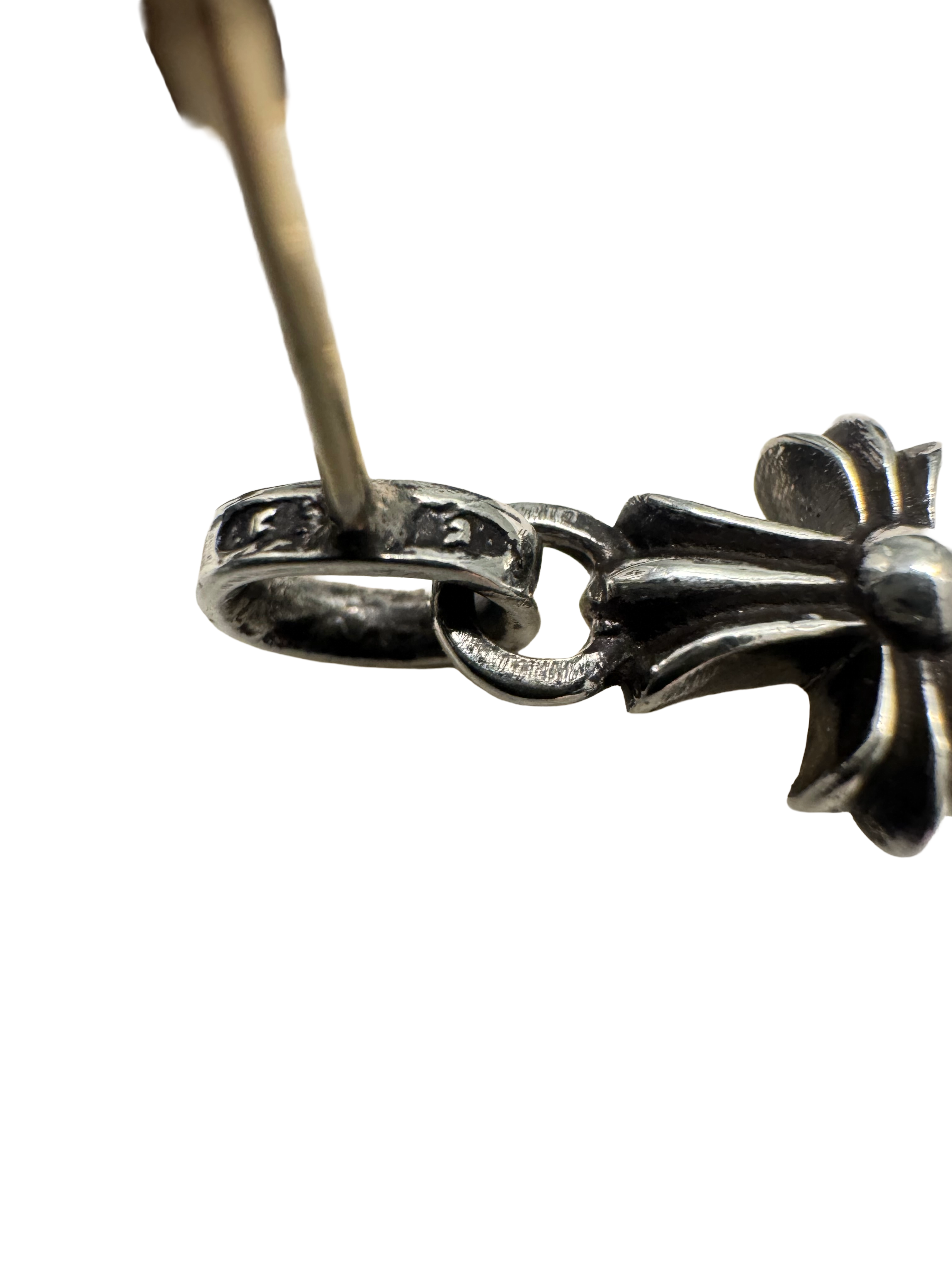 Chrome Hearts Silver Babyfat earring