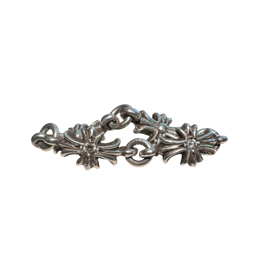 Chrome Hearts Diamond Tiny E ring - Size 5